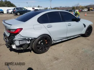 2022 BMW M3 Competition xDrive z VIN WBS43AY03NFL88650, wystawiony jako Copart lot #44151713 z przebiegiem 10 868 mil mil oraz . Historia ofert i sprzedaży dostępna na DreamBid. Obrazek 3.