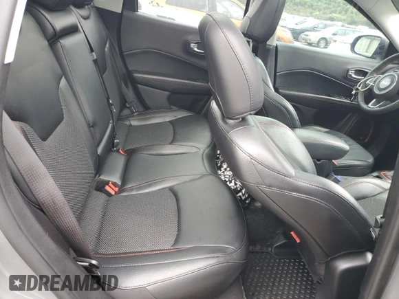 2021 Jeep Compass Trailhawk with VIN 3C4NJDDB2MT566157, listed as a Copart auction lot 51652255 with 47,284 mi miles and Salvage title. Bid and sale history available at DreamBid. Image 11.