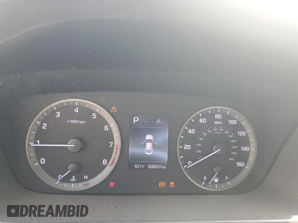 2015 Hyundai Sonata SE z VIN 5NPE24AF6FH108144, wystawiony jako Copart lot #58140065 z przebiegiem 126 031 mil mil oraz Szkoda całkowita • Salvage title. Historia ofert i sprzedaży dostępna na DreamBid. Obrazek 9.