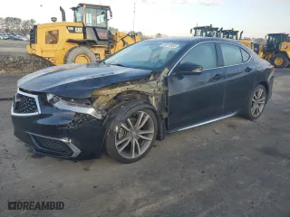 2019 Acura TLX w/Technology Pkg with VIN 19UUB2F48KA009660, listed as a Copart auction lot 44319565 with 40,704 mi miles and Salvage Title. Bid and sale history available at carsss.com. Image 1.