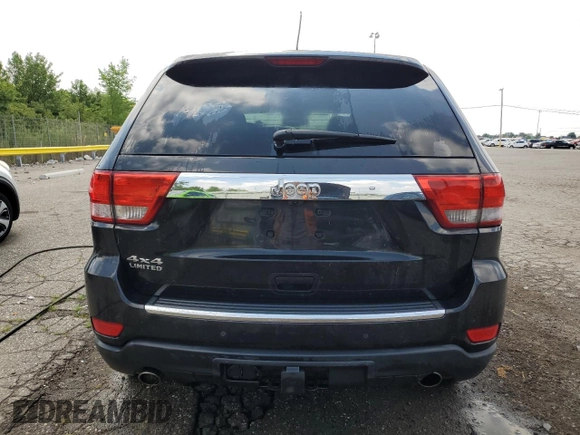 2011 Jeep Grand Cherokee Limited with VIN 1J4RR5GT4BC619724, listed as a Copart auction lot 63989905 with 212,198 mi miles and Clean title. Bid and sale history available at DreamBid. Image 6.