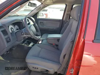 2007 Dodge Dakota SLT with VIN 1D7HE48K57S204816, listed as a Copart auction lot 44416135 with 138,552 mi miles and Salvage Title. Bid and sale history available at carsss.com. Image 7.