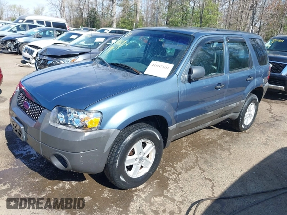 2006 Ford Escape XLS with VIN 1FMYU02Z06KA68584, listed as a IAAI auction lot 41887104 with 257,855 mi miles and . Bid and sale history available at DreamBid. Image 2.