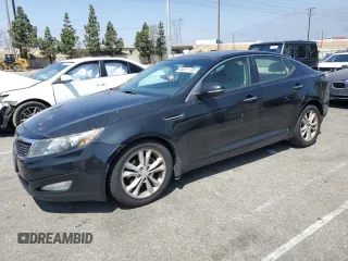 2013 Kia Optima EX with VIN 5XXGN4A75DG108413, listed as a Copart auction lot 54071735 with 147,909 mi miles and Salvage title. Bid and sale history available at DreamBid. Image 1.