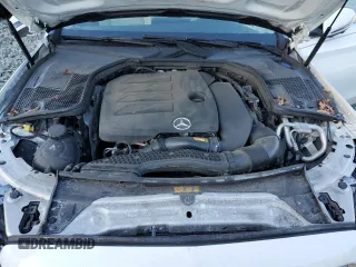 2020 Mercedes-Benz C 300 with VIN WDDWF8DB1LR546475, listed as a Copart auction lot 42337045 with 92,892 mi miles and Salvage title. Bid and sale history available at DreamBid. Image 11.
