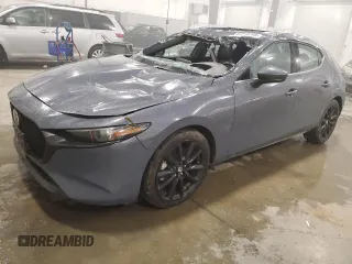 2021 Mazda 3 Premium with VIN JM1BPBML3M1343454, listed as a Copart auction lot 64853745 with 44,931 mi miles and Salvage title. Bid and sale history available at DreamBid. Image 1.