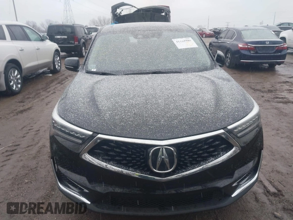 2021 Acura RDX w/Advance Package with VIN 5J8TC2H71ML002413, listed as a IAAI auction lot 41161586 with 49,693 mi miles. Bid and sale history available at carsss.com. Image 12.