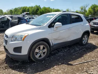 2016 Chevrolet Trax LT z VIN 3GNCJLSB2GL242092, wystawiony jako Copart lot #55867965 z przebiegiem 93 361 mil mil oraz Szkoda całkowita • Salvage title. Historia ofert i sprzedaży dostępna na DreamBid. Obrazek 1.
