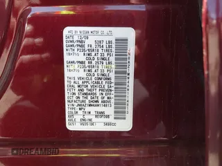2010 Nissan Murano SL z VIN JN8AZ1MW4AW114813, wystawiony jako IAAI lot #42169715 z przebiegiem 142 402 mil mil oraz . Historia ofert i sprzedaży dostępna na DreamBid. Obrazek 9.