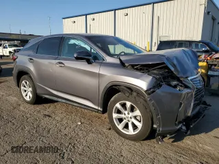 2017 Lexus RX with VIN 2T2ZZMCA0HC074881, listed as a Copart auction lot 74817714 with 70,744 mi miles and Salvage Title. Bid and sale history available at carsss.com. Image 4.