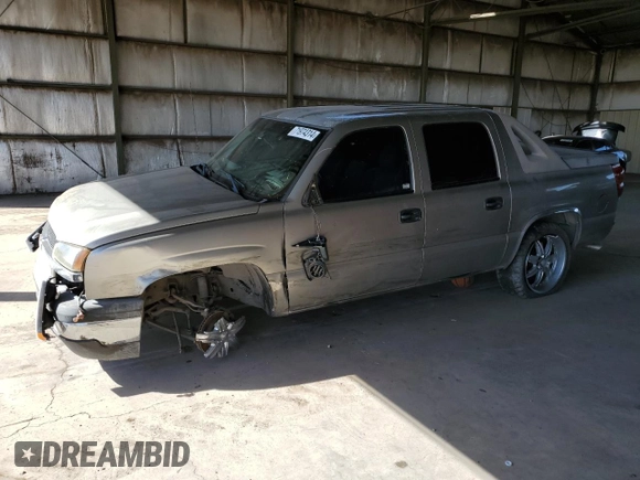 2003 Chevrolet Avalanche with VIN 3GNEC13T73G275459, listed as a Copart auction lot 71974314 with 248,550 mi miles and Salvage Title. Bid and sale history available at carsss.com. Image 1.