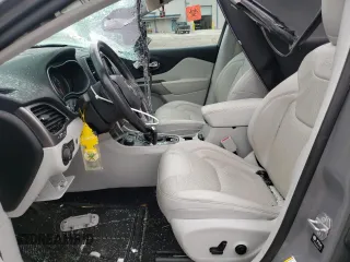 2021 Jeep Cherokee Limited with VIN 1C4PJMDX5MD105237, listed as a Copart auction lot 61389155 with 55,173 mi miles and Salvage title. Bid and sale history available at DreamBid. Image 7.