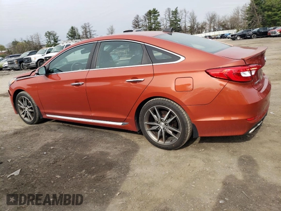 2015 Hyundai Sonata Sport with VIN 5NPE34AB0FH123880, listed as a Copart auction lot 51662735 with 101,297 mi miles and Salvage Title. Bid and sale history available at carsss.com. Image 2.