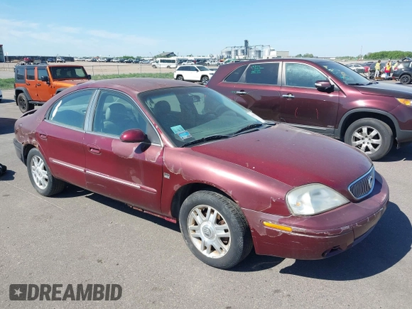 2005 Mercury Sable LS with VIN 1MEFM55S55A613639, listed as a IAAI auction lot 42189278 with 139,116 mi miles and . Bid and sale history available at DreamBid. Image 1.