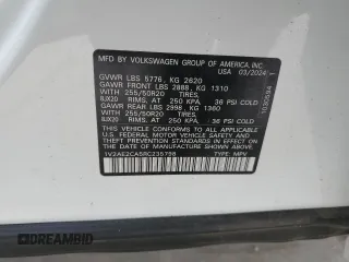 2024 Volkswagen Atlas SEL R-Line with VIN 1V2AE2CA5RC235798, listed as a Copart auction lot 46347495 with 1,306 mi miles and Salvage title. Bid and sale history available at DreamBid. Image 15.