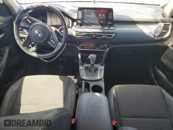 2021 Kia Seltos S with VIN KNDEU2AA8M7081307, listed as a Copart auction lot 49795135 with 26,651 mi miles and Non Repairable. Bid and sale history available at DreamBid. Image 8.