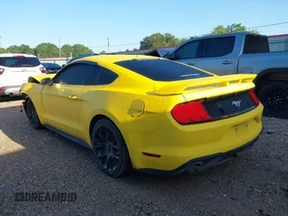 2018 Ford Mustang EcoBoost with VIN 1FA6P8TH2J5113075, listed as a IAAI auction lot 42187357 with 71,393 mi miles and . Bid and sale history available at DreamBid. Image 3.