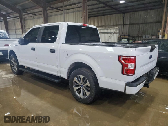 2019 Ford F-150 XL with VIN 1FTEW1C59KKC32296, listed as a Copart auction lot 60960505 with 163,942 mi miles and Clean title. Bid and sale history available at DreamBid. Image 2.