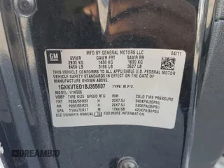 2011 GMC Acadia Denali with VIN 1GKKVTED1BJ355607, listed as a Copart auction lot 49514365 with 279,201 mi miles and Salvage Title. Bid and sale history available at carsss.com. Image 15.