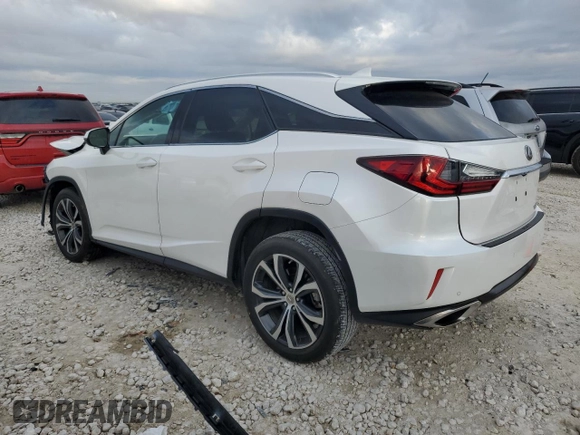 2017 Lexus RX with VIN 2T2BZMCA7HC090707, listed as a Copart auction lot 86186904 with 48,935 mi miles and Salvage Title. Bid and sale history available at carsss.com. Image 2.