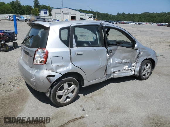 2006 Chevrolet Aveo LT with VIN KL1TG66636B522245, listed as a Copart auction lot 55668655 with Not provided miles and Salvage title. Bid and sale history available at DreamBid. Image 3.
