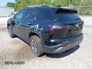 2025 Chevrolet Equinox FWD LT with VIN 3GNAXHEG9SL194190, listed as a IAAI auction lot 42011808 with 12,000 mi miles. Bid and sale history available at carsss.com. Image 3.