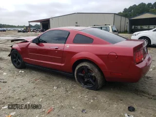 2005 Ford Mustang Deluxe with VIN 1ZVFT80N355197524, listed as a Copart auction lot 56963425 with 262,048 mi miles and Salvage title. Bid and sale history available at DreamBid. Image 2.