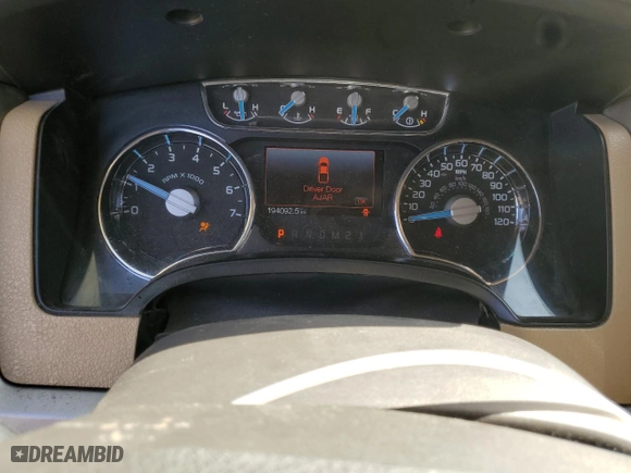 2013 Ford F-150 XL with VIN 1FTFW1EF1DKG17946, listed as a Copart auction lot 51279315 with 194,092 mi miles and Salvage Title. Bid and sale history available at carsss.com. Image 9.