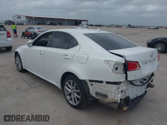 2012 Lexus IS 250 with VIN JTHCF5C27C5060417, listed as a IAAI auction lot 41938870 with 72,010 mi miles and . Bid and sale history available at DreamBid. Image 3.