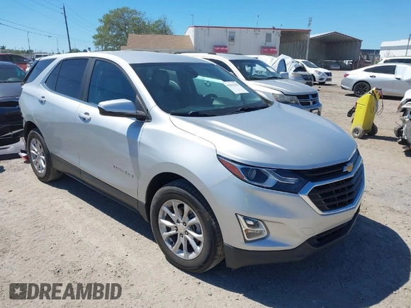 2021 Chevrolet Equinox LT with VIN 3GNAXKEV1MS126504, listed as a IAAI auction lot 41833363 with 76,137 mi miles. Bid and sale history available at carsss.com. Image 1.