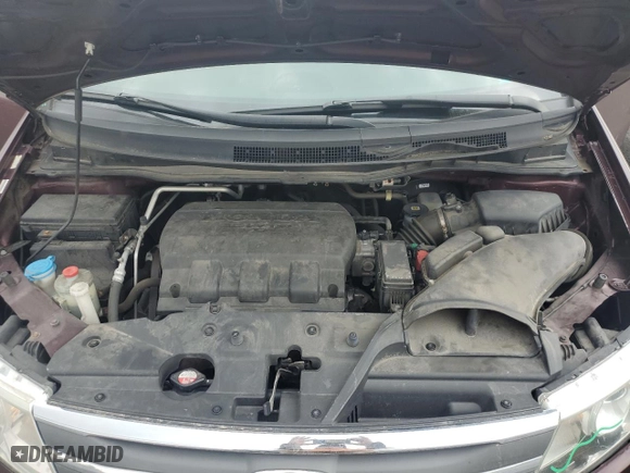 2013 Honda Odyssey EX-L with VIN 5FNRL5H60DB029882, listed as a Copart auction lot 50739655 with 96,493 mi miles and Salvage Title. Bid and sale history available at carsss.com. Image 12.