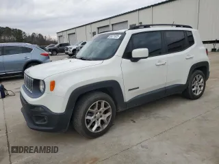2015 Jeep Renegade Latitude with VIN ZACCJABT0FPB55159, listed as a Copart auction lot 89371825 with 112,846 mi miles and Salvage Title. Bid and sale history available at carsss.com. Image 1.