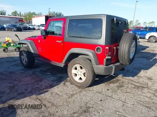 2016 Jeep Wrangler Sport with VIN 1C4AJWAG4GL260300, listed as a IAAI auction lot 41863952 with 40,337 mi miles and . Bid and sale history available at carsss.com. Image 3.
