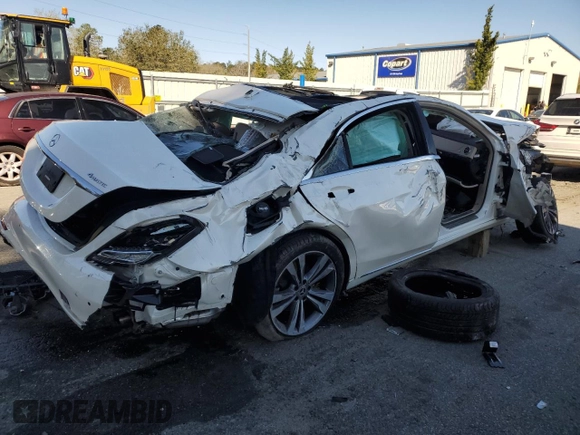 2018 Mercedes-Benz S-Class S 450 with VIN WDDUG6EB9JA371654, listed as a Copart auction lot 49402265 with 0 mi miles and Non Repairable. Bid and sale history available at carsss.com. Image 3.