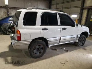2002 Chevrolet Tracker LT z VIN 2CNBJ634126927635, wystawiony jako Copart lot #78814333 z przebiegiem 224 726 mil mil oraz Szkoda całkowita • Salvage title. Historia ofert i sprzedaży dostępna na DreamBid. Obrazek 3.