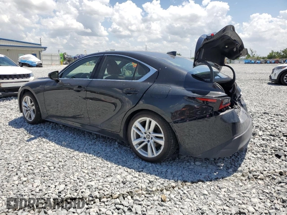 2024 Lexus IS 300 with VIN JTHCA1D20R5129432, listed as a Copart auction lot 51518945 with 8,182 mi miles and Salvage title. Bid and sale history available at DreamBid. Image 2.