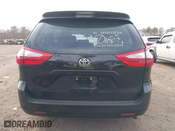 2016 Toyota Sienna L with VIN 5TDZK3DC7GS721298, listed as a IAAI auction lot 41727005 with 169,282 mi miles and . Bid and sale history available at DreamBid. Image 16.