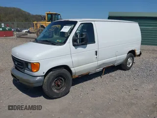 2007 Ford Econoline Cargo Commercial with VIN 1FTNE14W17DB44977, listed as a IAAI auction lot 42084271 with 316,941 mi miles and . Bid and sale history available at DreamBid. Image 2.