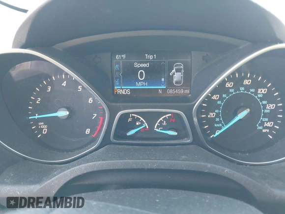2016 Ford Escape SE with VIN 1FMCU0GX6GUA04203, listed as a IAAI auction lot 41840108 with 85,459 mi miles. Bid and sale history available at carsss.com. Image 7.