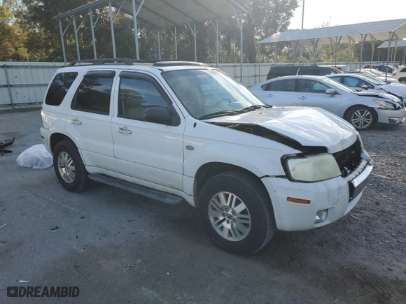 2006 Mercury Mariner Luxury with VIN 4M2CU56176DJ03331, listed as a Copart auction lot 83557274 with 291,468 mi miles and Salvage Title. Bid and sale history available at carsss.com. Image 4.