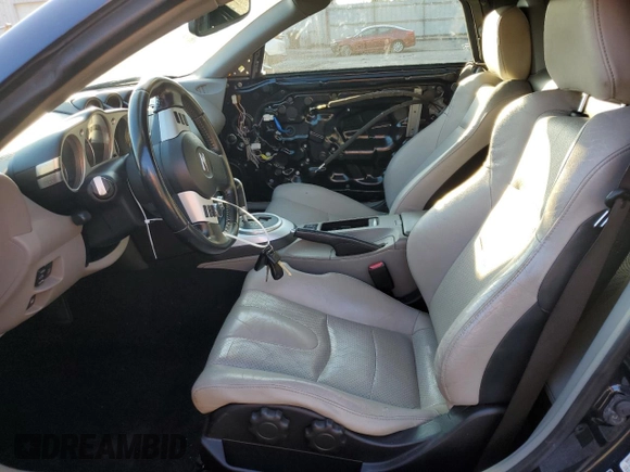 2008 Nissan 350Z Enthusiast with VIN JN1BZ36A98M851592, listed as a Copart auction lot 81603844 with 62,014 mi miles and Salvage Title. Bid and sale history available at DreamBid. Image 7.