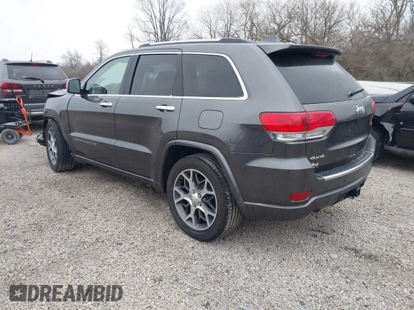 2019 Jeep Grand Cherokee Overland with VIN 1C4RJFCG6KC845761, listed as a IAAI auction lot 41542623 with 11,558 mi miles. Bid and sale history available at carsss.com. Image 3.