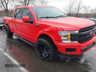 2018 Ford F-150 XL with VIN 1FTFW1E54JFC38029, listed as a IAAI auction lot 41830972 with 60,912 mi miles. Bid and sale history available at carsss.com. Image 1.