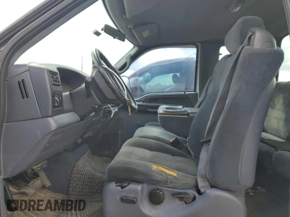 2001 Ford Super Duty F-250 XL with VIN 1FTNX20F61EB23095, listed as a Copart auction lot 74060304 with 458,656 mi miles and Salvage Title. Bid and sale history available at carsss.com. Image 7.