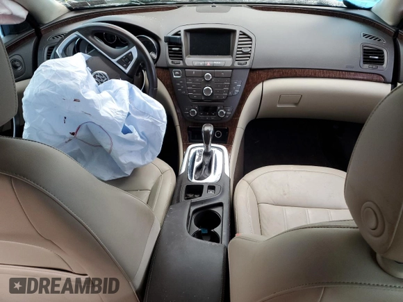 2012 Buick Regal Turbo Premium 1 с VIN 2G4GS5EV2C9211653, выставлен на аукционе Copart как лот 88463435 с пробегом Не указан миль и Списание • Salvage title. История ставок и продаж доступна на DreamBid. Изображение 8.
