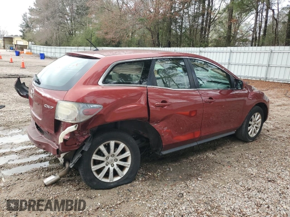 2011 Mazda CX-7 i SV with VIN JM3ER2A50B0359828, listed as a Copart auction lot 49338995 with 142,639 mi miles and Salvage Title. Bid and sale history available at carsss.com. Image 3.