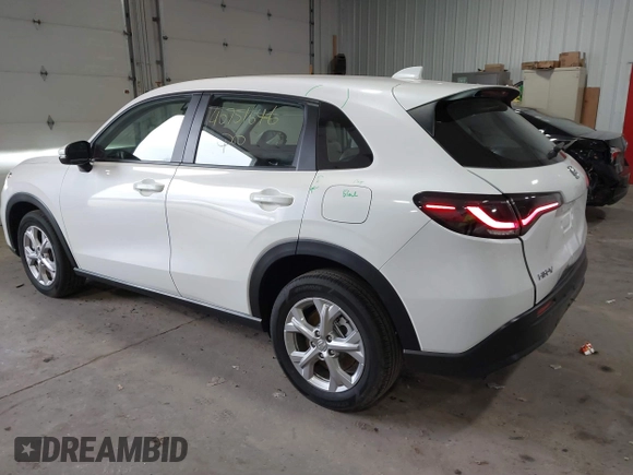 2024 Honda HR-V LX with VIN 3CZRZ2H38RM771818, listed as a IAAI auction lot 40751646 with 9,741 mi miles and . Bid and sale history available at DreamBid. Image 3.