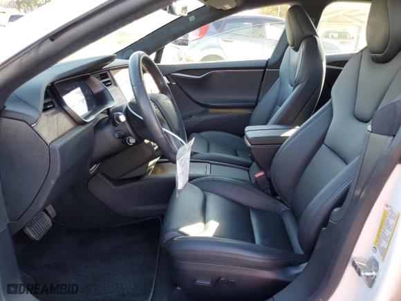 2021 Tesla Model S Long Range Plus with VIN 5YJSA1E27MF427415, listed as a Copart auction lot 88558815 with 50,050 mi miles and Salvage Title. Bid and sale history available at carsss.com. Image 7.