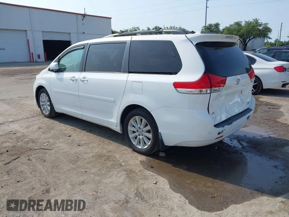 2011 Toyota Sienna XLE с VIN 5TDDK3DC6BS029472, выставлен на аукционе IAAI как лот 42334600 с пробегом 145 860 миль миль и . История ставок и продаж доступна на DreamBid. Изображение 3.