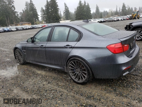 2015 BMW M3 z VIN WBS3C9C52FP803661, wystawiony jako Copart lot #52040625 z przebiegiem 134 562 mil mil oraz Szkoda całkowita • Salvage title. Historia ofert i sprzedaży dostępna na DreamBid. Obrazek 2.